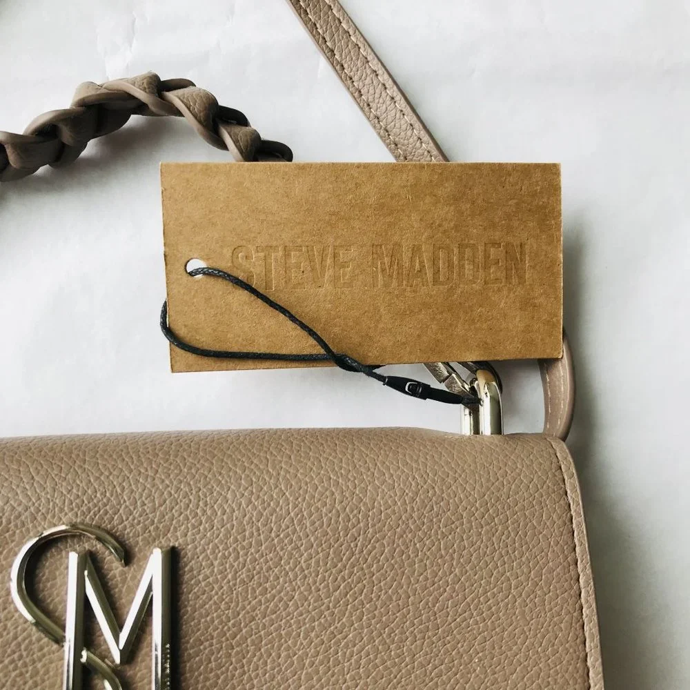 Steve Madden Purse Crossbody top handle wallet Mushroom - Picture 7 of 7